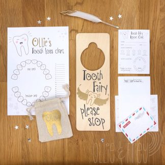 Personalised Tooth Fairy Kit